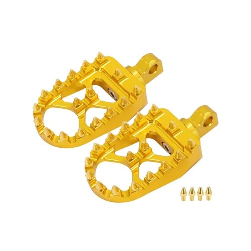 Repose-Pieds Moto premium épais style MX avec ajustement rotatif 360