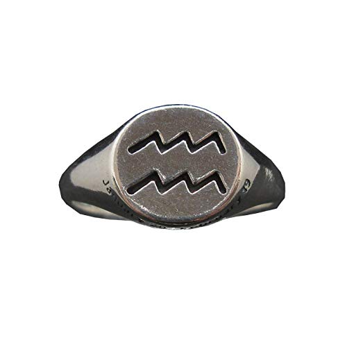 Bague argent massif 925 Verseau R002108, l'excellence du poinçon traditionnel