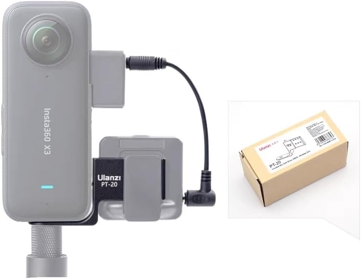 Miniatura 2 de Nuevo para Insta360 X3  ONE X2 Invisible Mic Cold Shoe para RODE Wireless GO micrófono titular Ulanzi PT-20