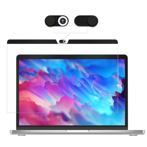 Magnetic Anti Blue Light Screen Protector for MacBook Pro 16 Inch (2021-2024,M1, M2, M3, M4), Removable MAC 16.2