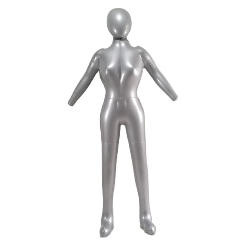 Marran Weibliches Ganzkörper-Aufblasbares Mannequin-Modell, Dummy-Torso, Kleidungsmodell, Display