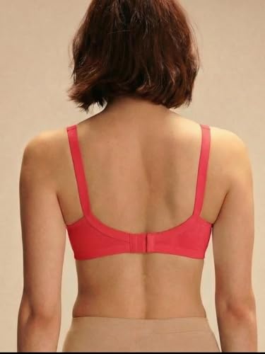 Image of INKURV Full Coverage Cotton Bra for Heavy Bust| Minimizer Bra for Women| Anti-Sagging Breast Lift Up| Non-Wired| Non-Padded Daily Use Bra for Ladies
