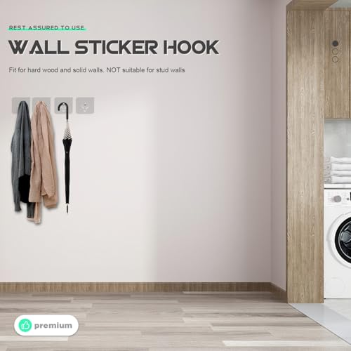 Image of Invisible Traceless Screw Stickers 12Pcs No Punch Picture Hanging Kit for Photo Frames Drywall and Hard Walls Easy Install Non-Trace Hooks