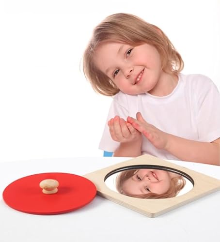 Self Care Facial Recognition Puzzle Mirror for Toddlers