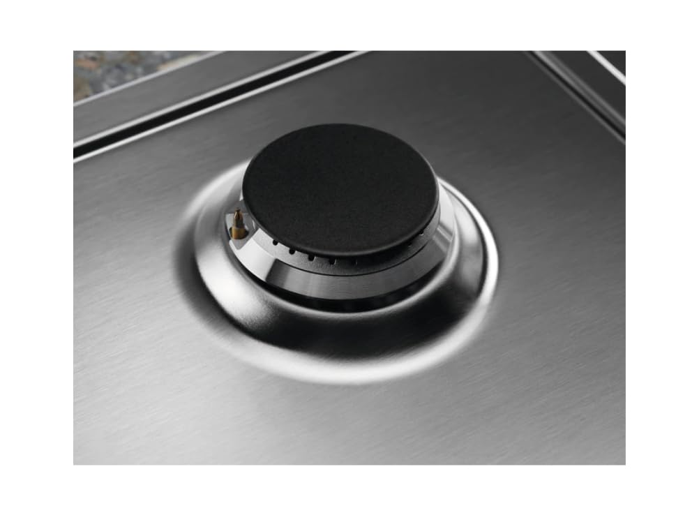Piano cottura a gas n° 5 fuochi 75 cm colore Inox - KGS7566S2X