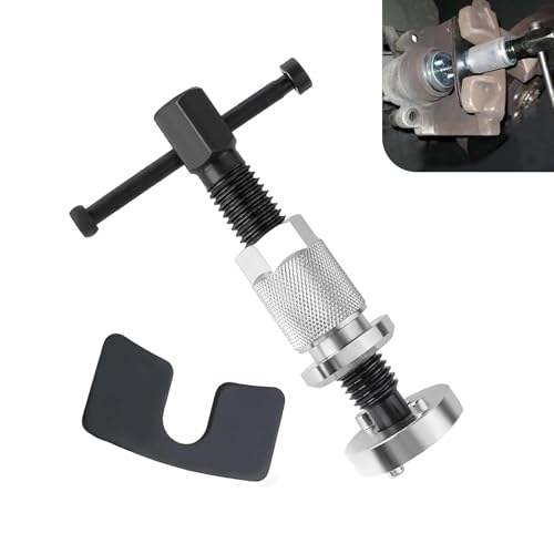 Icyfond Car Brake Piston Wind Back Tool, Rust-proof Alloy Car Brake Pistons Wind Back Tool, 3PCS Auto Brake-Caliper Piston Rewind Kits, with Double-Sided Push Heads, Universal for RVs, SUVs, Trucks