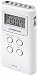 Sangean DT-120 AM/FM Stereo PLL Synthesized Pocket Receiver, WHITE