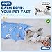 Supet Cat Wrap for Cutting Nails, 2026 Self-Adherent Cat Grooming Wrap, Anti-Escape Calming Cat Swaddle Wrap for Medicine, Nail Clipping, Teeth Brushing, Ear Cleaning
