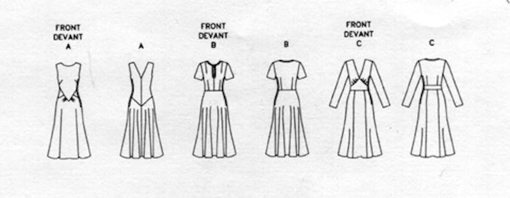 Vogue Patterns V1773B5 Misses Dress B5 (8-10-12-14-16) - Image 2