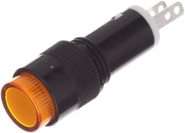 AP1M122-A,Industrial Panel Mount Indicators/Switch Indicators 10mm Pilot Light Amber