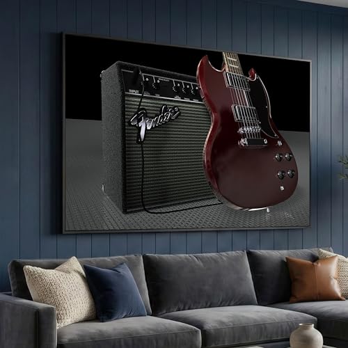 Art mural rock pour habiller un grand mur vide facilement