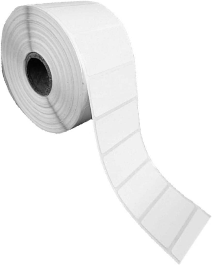 SMARTSON 50mm x 25mm Chromo Barcoad Label (One Sheet of 1500 Labels) Self-Adhesive Paper Label