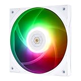 Thermalright TL-H12015W-S CPU Fan,Computer Case Cooler Quiet 4PIN PWM Power Supply, 1900RPM High Speed,15mm Slimline for CPU Cooling and Chassis,120mm PC Cooling ARGB Fan