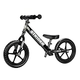 Strider - Laufrad Strider 12 Sport, für Kinder von 18 Monaten bis 5 Jahren, schwarz