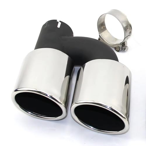 Pot d'échappement Audi A4 A5 A6 A7 embout silencieux inox look S6 S7 gauche