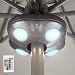 HONWELL Patio Umbrella Light Outdoor Wireless Battery Operated LED Umbrella Lights with Remote Control, 16 Color Changing Umbrella Pole Light, Camping Lights for Umbrellas (Brown) 1Pack