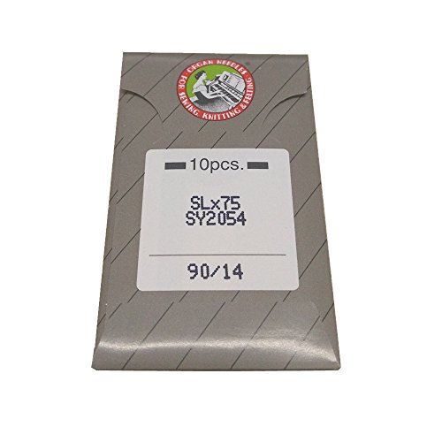 Yicbor Home Surjeteuse/machine à coudre Aiguille Sy2054 Slx75, Size90/14 pour Pfaff Hobbylock 756