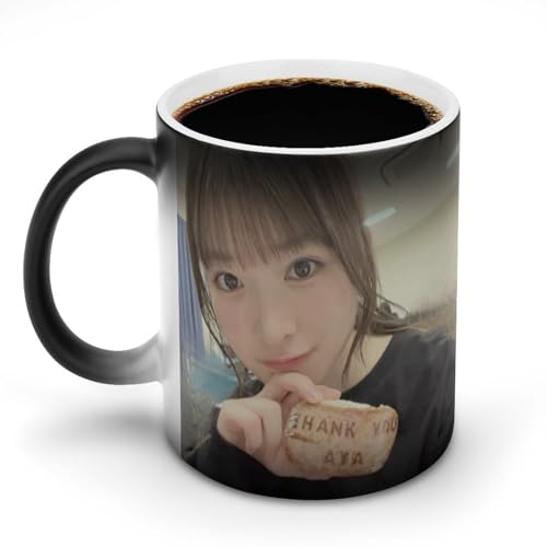 小川 彩 1カップ グラス 二重構造 熱で色が変わるマグカップ コーヒーカップ 温感変色マグカップ カスタムメイド コーヒーカッ ハンドル磁器 ウォーターカップ ド 陶器 耐熱 湯飲み マグ