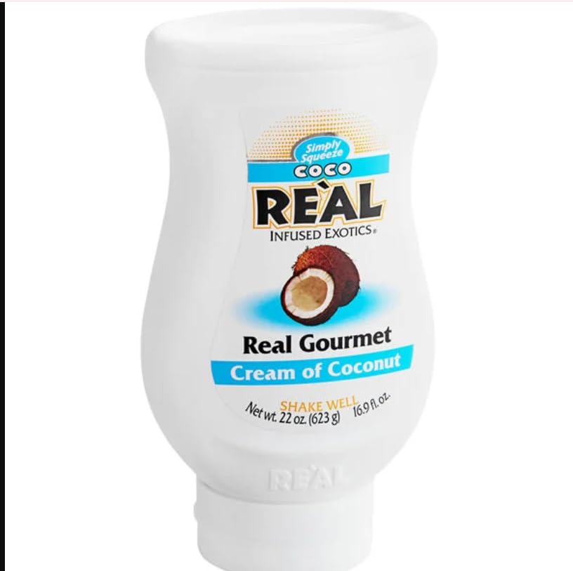 Image of Coco Real, Cream of Coconut, 16.9 FL OZ Squeezable Bottle, Individually Boxed