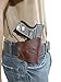 Barsony Burgundy Leather Yaqui OWB Holster for Beretta APX A1 Compact Left