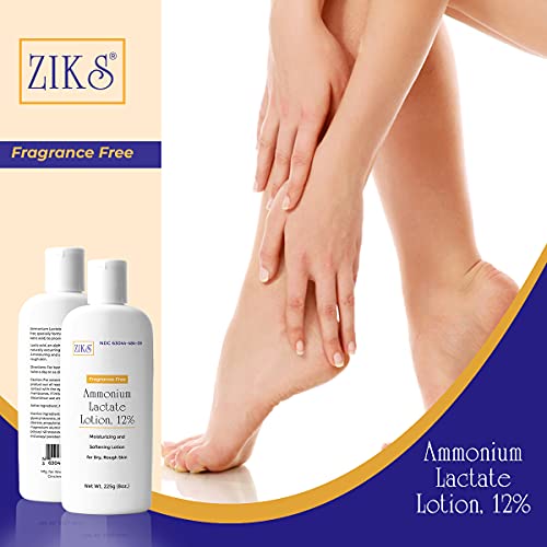 NNODUM CORPORATION Ammonium Lactate Moisturizing Lotion 12% C-P Fliptop - 225grams/8oz [2 Pack]