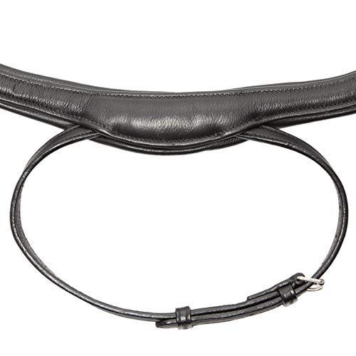 Foto von Kieffer Trensenzaum Amy Ultrasoft schwarz schwedisches Reithalfter, Größe Pferd:VB