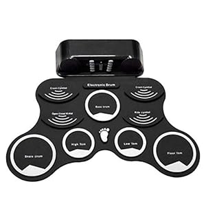 Elektronisch Drumstel Handgewalste elektronische drums percussie jazz beginners draagbare opvouwbare beginners voor…