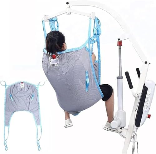 Transfer Nursing Sling Lifter Strap for Elderly & Disabled, Full ...