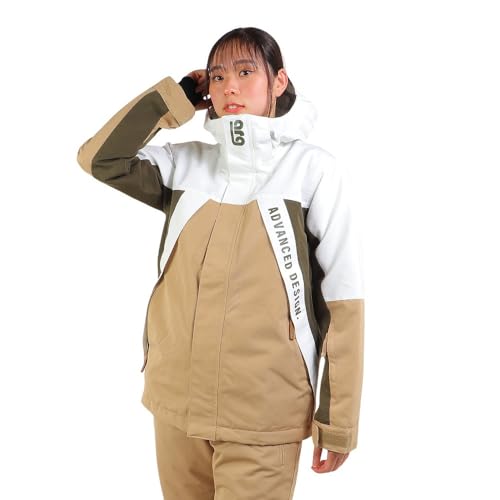 エーアールジー（arg） スノーボード ウェア ジャケット ARJ13001 WHT （ベージュ/Ｍ/Lady's）