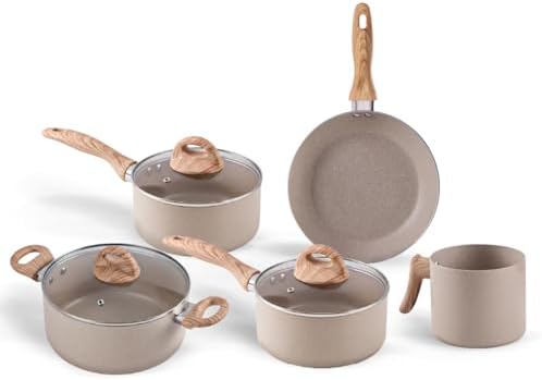 Brinox - Jogo de Panelas 5 peças Smart Plus Indução - Areia