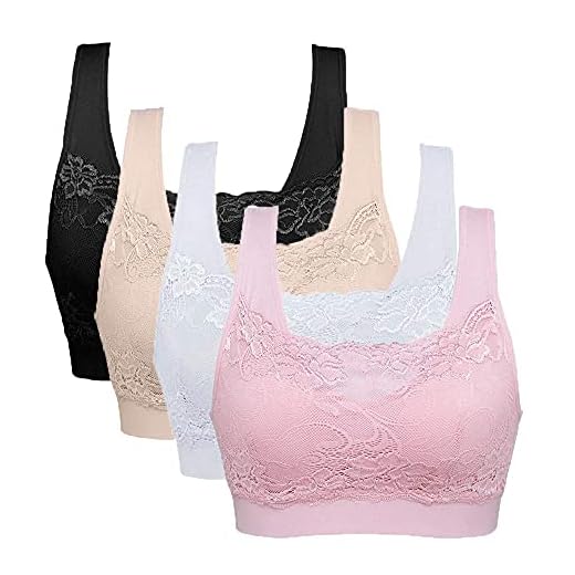Diawell 3er Set BH Verlängerung Erweiterung 3 Farben Vergrößern Verschluss 2/3/4 Haken 3 Vertvie Damen Strech Ohne Bügel Push up Yoga Sports BH Bra Top Set Für Fitnesstraining Polsterung 2er/3er/4er Pack(EU M/Etikettengröße L,Schwarz+Haut+Weiß+Rosa)