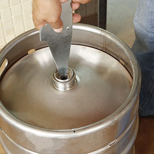 Chave para Barril de Chopp keg com acionador da válvula -Aço