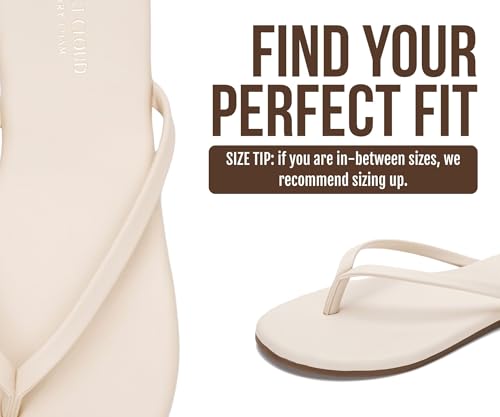 Image of Project Cloud Flip Flops for Women Footwear- Lightweight and Memory Foam Insole Sandals for Women 2026 - Durable Non-Slip Beach Essentials Flats for Women Sandals (Foundations)