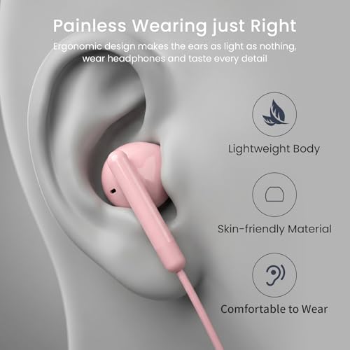 Image of USB C Headphones for iPhone 17 16 15 Pro Max Plus iPad Pro USB C Earphones with Microphone Volume Control USB C Wired Earbuds USB Type C Earphone for Google Pixel 8 Galaxy S26 S25 S24 S23 S22 S21 A55