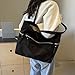 LLINthy Bolso de hombro de lona para estudiantes y trabajadores de oficina Imagen de LLINthy Bolso de hombro de lona para estudiantes y trabajadores de oficina