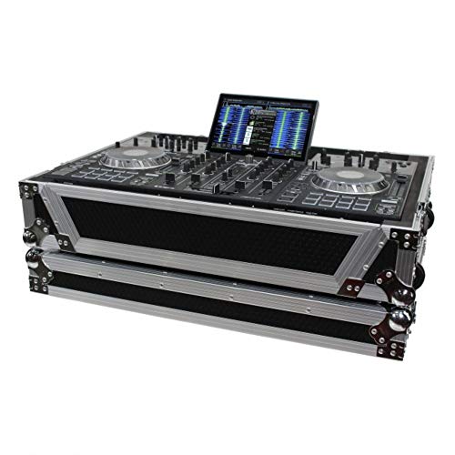 ProX XS-PRIME4 W ATA Flight Case For Denon PRIME 4 DJ Controller with 1U Rack Space and Wheels - Thumbnail 4