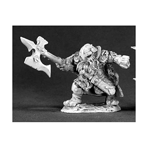 dwarf miniature d d - Thorvald Clawhelm, Dwarf Hero