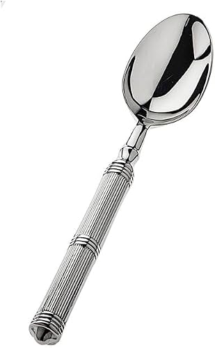 Ricci Argentieri Castello Teaspoon, Sugar Spoon, 18/10 Stainless Steel, Ideal fo