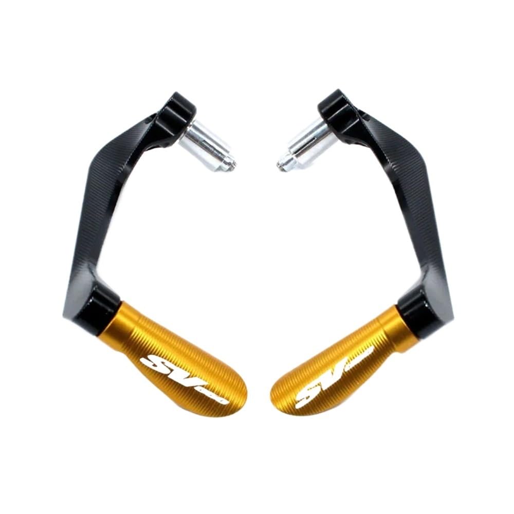 Wgruklbd Yellow For Suzuki Sv650 Sv650s Sv 650 650S 650X Sv650x Gladius Motorcycle Cnc Handlebar Grips Guard Brake Clutch Levers Protector Handlebars Protector