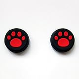 Vivi Audio Thumb Stick Grips Cap Cover Joystick Thumbsticks Caps For PS4 XBOX ONE XBOX 360 PS3 PS2 Red Cat Dog Paw