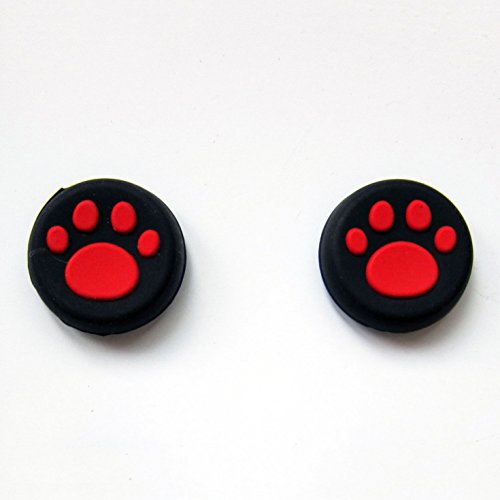Vivi Audio Thumb Stick Grips Cap Cover Joystick Thumbsticks Caps For PS4 XBOX ONE XBOX 360 PS3 PS2 Red Cat Dog Paw Vivi Audio Thumb Stick Grips Cap Cover Joystick Thumbsticks Caps For PS4 XBOX ONE XBOX 360 PS3 PS2 Red Cat Dog Paw