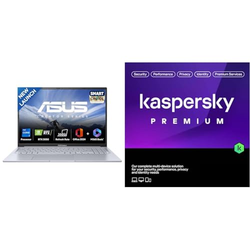 Image of ASUS Vivobook 16X,Smartchoice,Intel Core i7-13620H,Creator /Gaming Laptop(RTX 3050-4GB /16GB RAM /512GB SSD /FHD+ /16 inch /1 + Kaspersky Premium 1 Device 1 Year (Physical Pack)