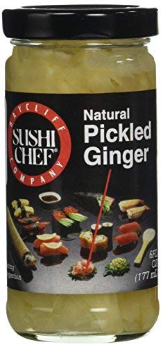 SUSHI CHEF Gingembre Mariné - 177 ml - Lot de 4
