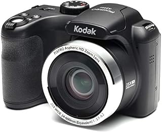 Kodak AZ252 Astro Zoom Bridge Camera - Black (16 MP, 25x Optical Zoom) 3-Inch LCD Screen