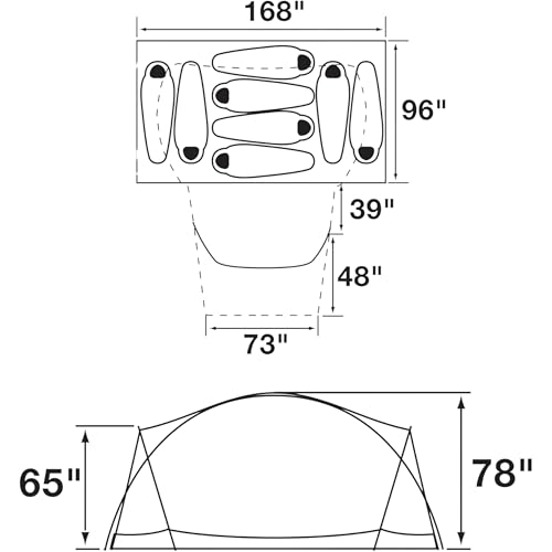 The North Face Wawona 8 Tent