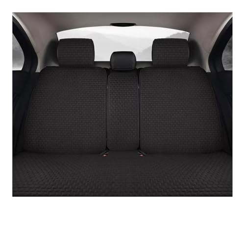 Coussin siège auto en lin respirant et antidérapant quatre saisons