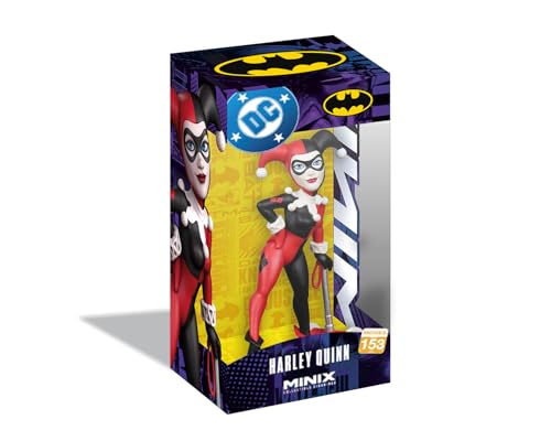 MINIX Bandai Figura de coleção 12 cm - DC - Harley Quinn com martelo - colecionáveis para exibição - ideia de presente - brinquedos para crianças e adultos - fãs de DC (MN20751)