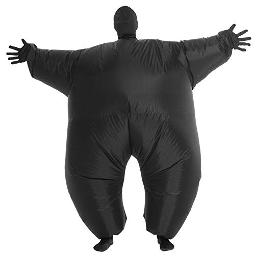 Morph Costume da MegaMorph Gonfiabile Nero Adulti