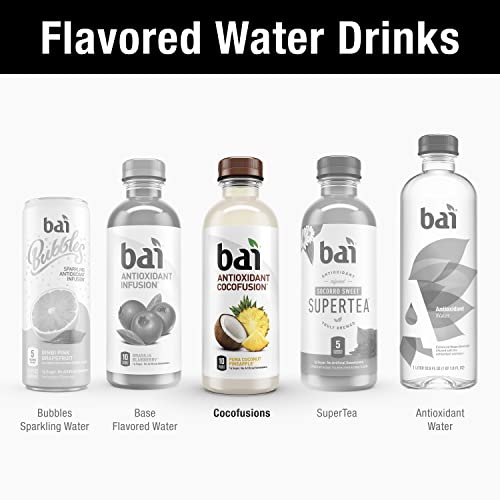Bai Coconut Flavored Water, Puna Coconut Pineapple, Antioxidant Infused Drinks, 18 Fluid Ounce Bottles, (Pack Of 12) #TOP4