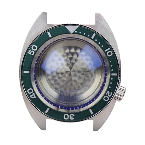 1pc �u���b�N/�V���o�[ 41 �~�����[�g���������v�P�[�X�C�����i�T�t�@�C�A�N���X�^�� NH35 NH36 NH34 NH38 NH70 �^�� 28.5 �~�����[�g���_�C����(Blue chapter ring 79)